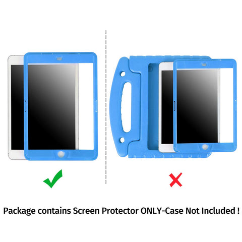 Replacement Screen Protector for HDE Dual Layer Shockproof iPad Cases compatible with 1st 2nd and 3rd Generation Apple iPad Mini 7.9" Tablets (Older Versions 2012-2014 Release) - SCREEN PROTECTOR ONLY