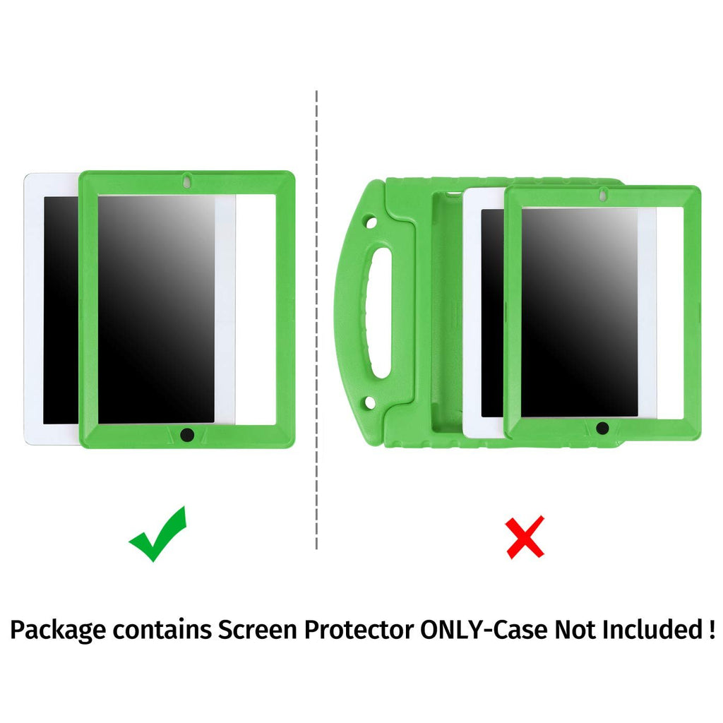Replacement Screen Protector for HDE Dual Layer Shockproof iPad Cases Compatible with 2nd 3rd and 4th Generation Apple iPad 9.7 Tablets (Older Versions 2011-2013 Release) - Screen Protector ONLY