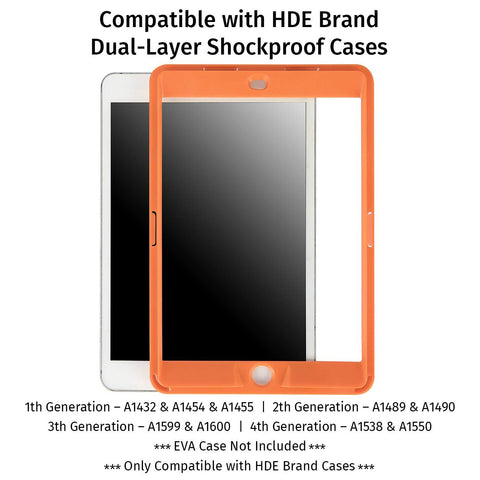 Replacement Screen Protector for HDE Dual Layer Shockproof iPad Cases compatible with 1st 2nd and 3rd Generation Apple iPad Mini 7.9" Tablets (Older Versions 2012-2014 Release) - SCREEN PROTECTOR ONLY