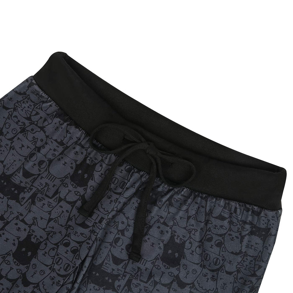 HDE Womens Sleepwear Capri Pajama Pants Sleep Capris Cropped Lounge Bottoms S-3X
