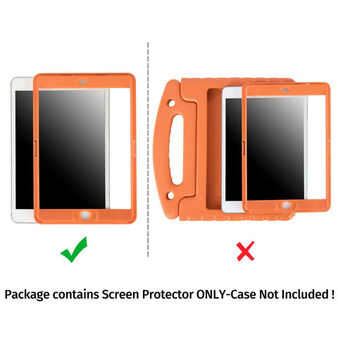 Replacement Screen Protector for HDE Dual Layer Shockproof iPad Cases compatible with 1st 2nd and 3rd Generation Apple iPad Mini 7.9" Tablets (Older Versions 2012-2014 Release) - SCREEN PROTECTOR ONLY