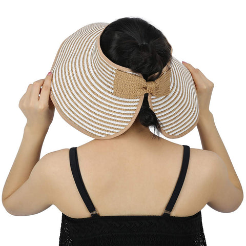 Roll Up Sun Visors Hats