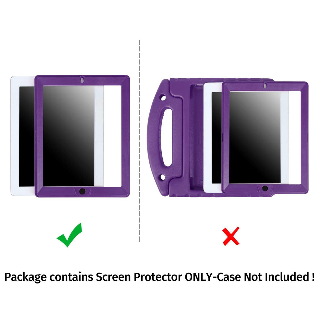 Replacement Screen Protector for HDE Dual Layer Shockproof iPad Cases Compatible with 2nd 3rd and 4th Generation Apple iPad 9.7 Tablets (Older Versions 2011-2013 Release) - Screen Protector ONLY