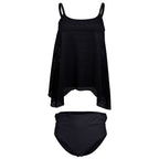Lace Tankini Swimsuit Set w/Briefs