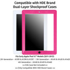 Replacement Screen Protector for HDE Dual Layer Shockproof iPad Cases Compatible with 2nd 3rd and 4th Generation Apple iPad 9.7 Tablets (Older Versions 2011-2013 Release) - Screen Protector ONLY