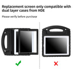 Replacement Screen Protector for HDE Dual Layer Shockproof iPad Cases Compatible with 2nd 3rd and 4th Generation Apple iPad 9.7 Tablets (Older Versions 2011-2013 Release) - Screen Protector ONLY