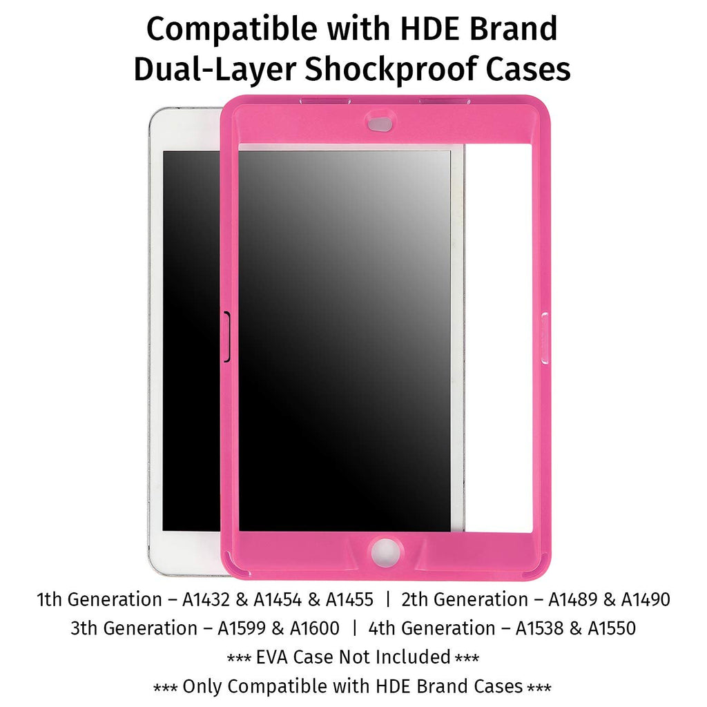 Replacement Screen Protector for HDE Dual Layer Shockproof iPad Cases compatible with 1st 2nd and 3rd Generation Apple iPad Mini 7.9" Tablets (Older Versions 2012-2014 Release) - SCREEN PROTECTOR ONLY