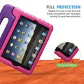 HDE Kids Case for iPad Mini 2 3 -Shock Proof Rugged Heavy Duty Impact Resistant Protective Cover Handle Stand for Apple iPad Mini 1 2 3 Retina (Black)