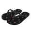 Flamingo Print Flip-Flops