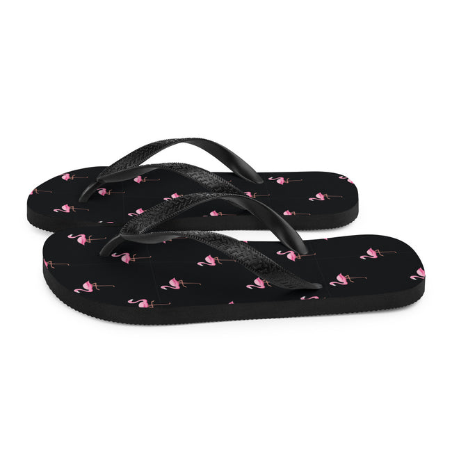 Flamingo Print Flip Flops Beach Sandals – product view 6