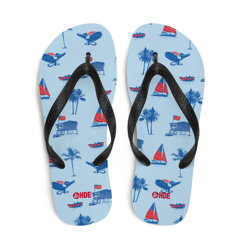 American Summer Flip-Flops