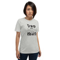 Dogs Leave Pawprints In Our Hearts Unisex T-Shirt