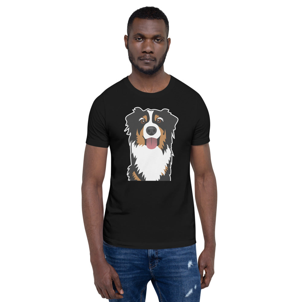 Bernese Mountain Dog T-Shirt Unisex Tee – front view