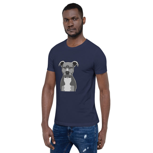 Pitbull Unisex T-Shirt Dog Breed Tee – alternate view