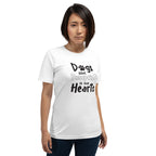 Dogs Leave Pawprints In Our Hearts Unisex T-Shirt